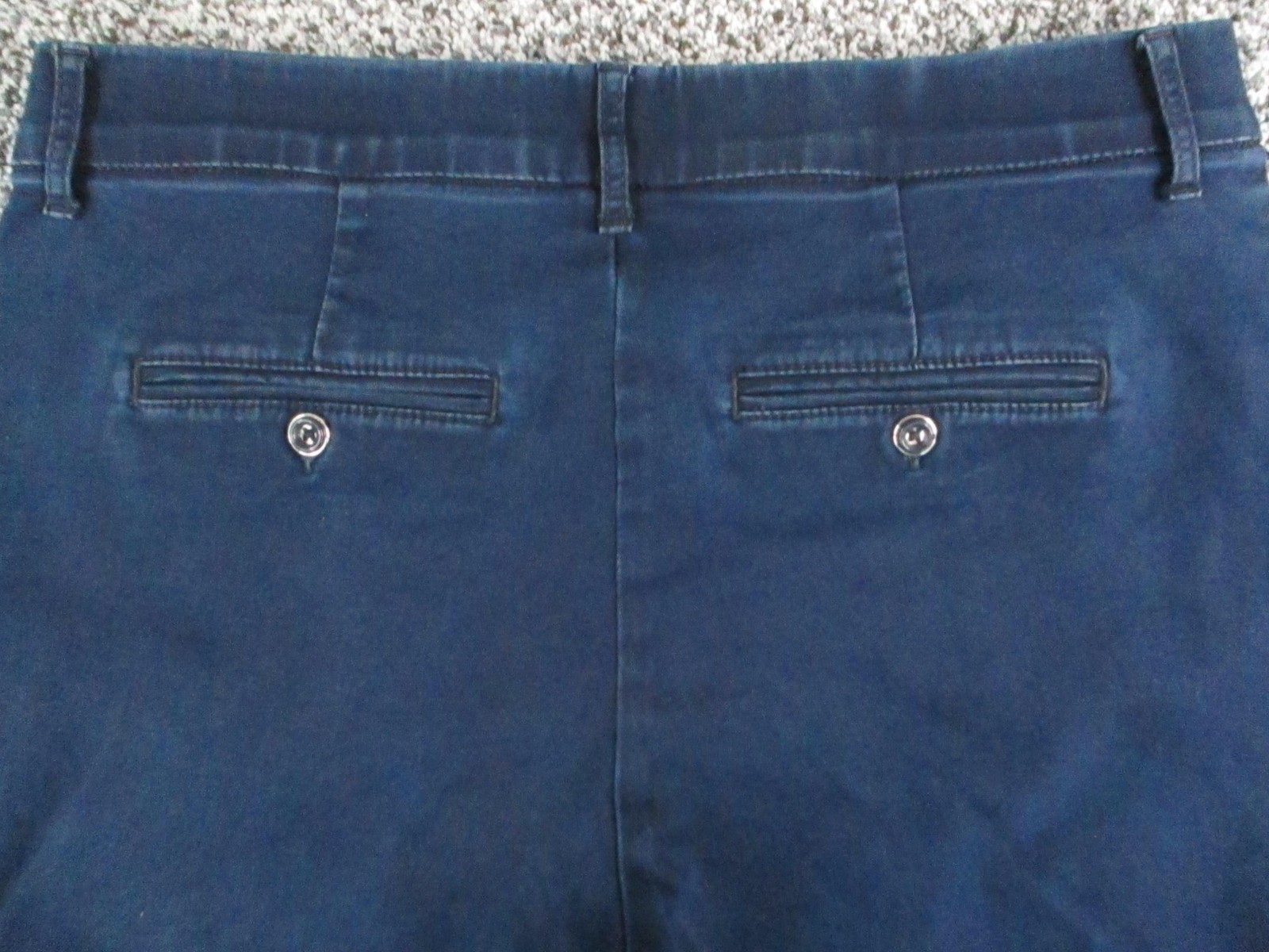 Lee Pants Womens 12 Blue Straight Leg Flex Motion Mid Rise Chino 32x30 thumbnail 2