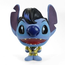 "Figura de 4"" de colección Disney: traje dorado de Lilo and Stitch Elvis Stitch flocado"