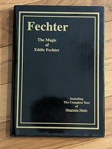 Fechter The Magic of Eddie Fechter Card Magic OOP Jerry Mentzer Magician Nitely