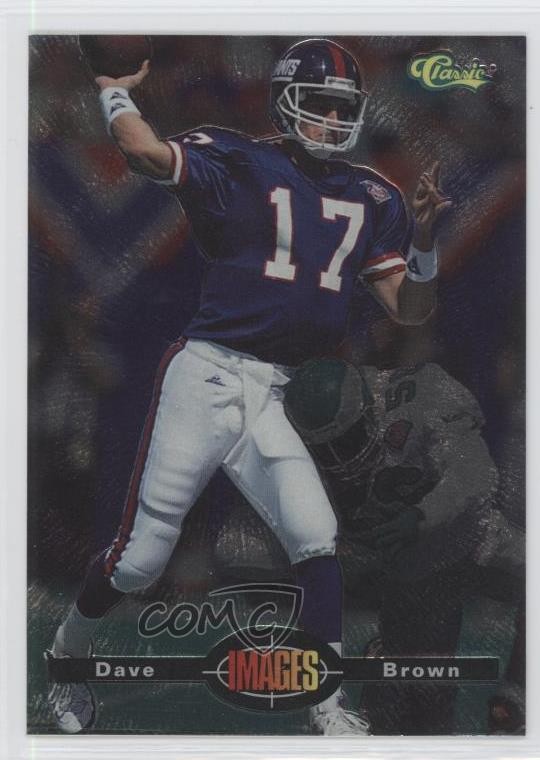 Dave Brown #62 1994 Images Football