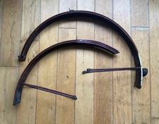 Vintage 1941 Bike Metal Mudguards Rudge 