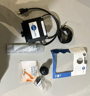 InSinkerator 76696A Dual Outlet Sink Top Air On/Off Switch Disposal Complete