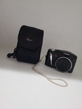 Canon PowerShot SX130 IS 12,0MP fotocamera digitale testata funzionante + custodia scheda SD 4GB