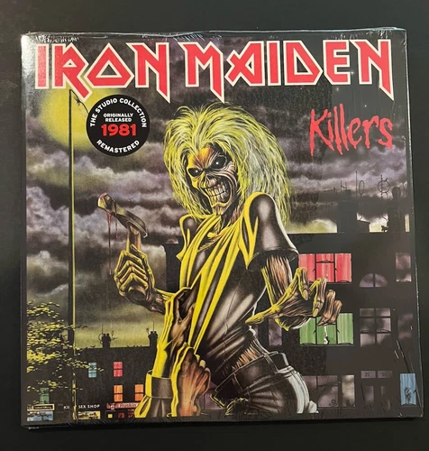 IRON MAIDEN KILLERS REMASTERED VINYL LP 180 GRAM NEW SEALED MINT-NWOBHM