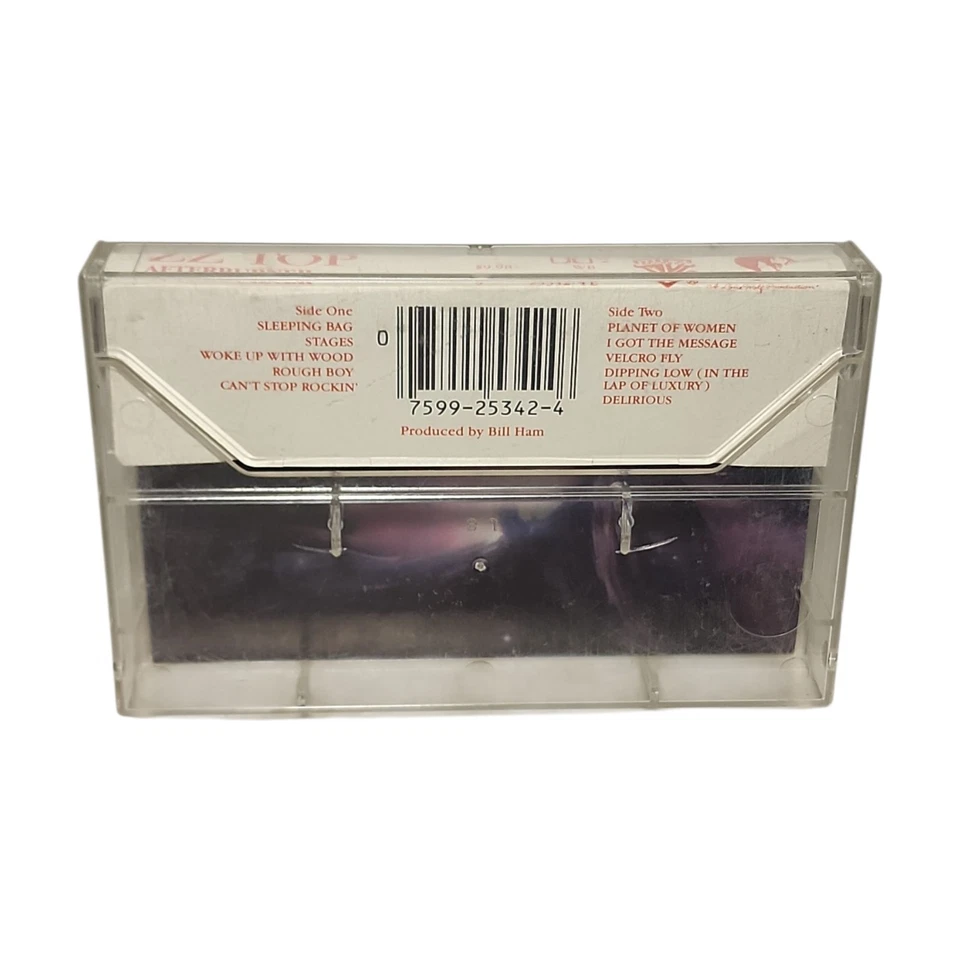 ZZ Top Afterburner Cassette Tape 1985 Warner Bros Records Classic Rock Tested - Image 4 of 4