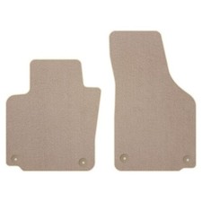 Velours Fußmatten für VW Golf VI Cabrio Bj. 2011 – 2016 Passend BEIGE VORNE ALPS