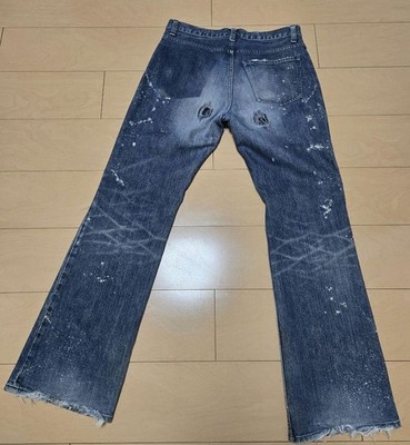 Number Nine Men M Number N Ine 01Aw Grunge Denim Limited Edition