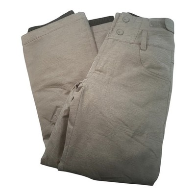 Roxy Snow Pants Kids Large Gray Insulated Winter Ski Snowboard ERGTP03012