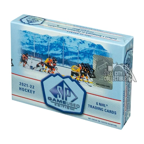 2021-22 Upper Deck SP Game Used Hockey Hobby Box
