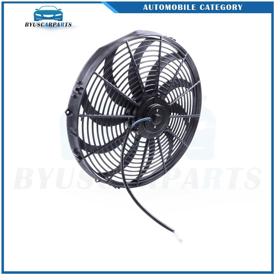 Ventilador condensador radiador universal de 16 pulgadas para Chrysler 300 2005-2015 Foto 4 de 4