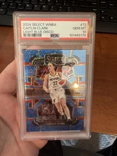 Caitlin Clark Select Light Blue Disco Psa 10 /125