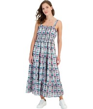 Nautica Womens Evening Midi Dress