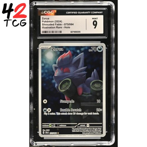 Zorua graded CGC 9 for sale on eBay
