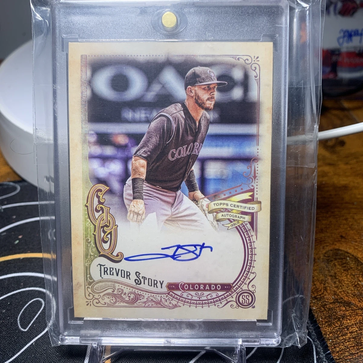 Trevor Story Autograph Baseball Cards for sale | eBay