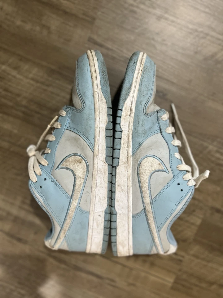 Nike SB Dunk Low 'Fleece Swoosh' - Azul Claro Foto 2 de 4