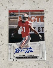2015 Leaf Draft UNLV Devante Davis Rookie Auto #BA-DD2