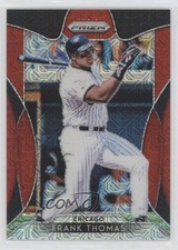 2019 Panini Prizm Tier III Red Mojo Prizm 245/299 Frank Thomas #299 HOF s1i