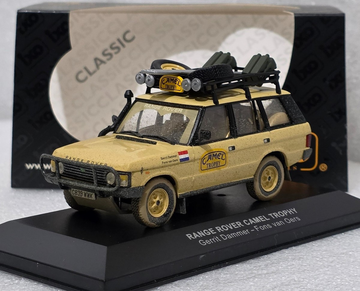 Range Rover Camel Trophy Gerrit Dammer-Fons van Oers 1987 1:43 IXO