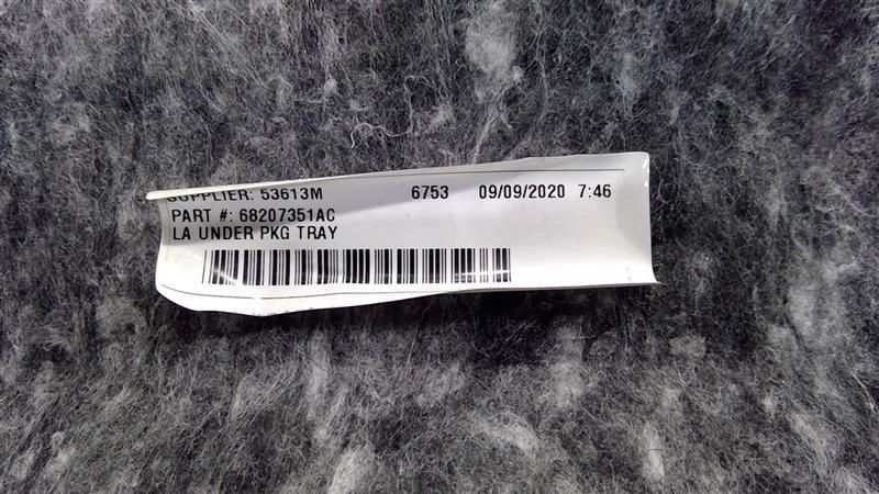 Dodge Challenger 2018-2023, panel silenciador de estante trasero 68207351ac Foto 3 de 4