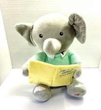 Cuddle Barn Sing Along Sydney Animated Singing Elephant Plush 5 Nursery Rhymes
