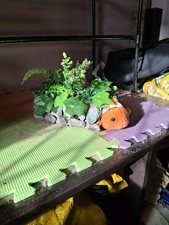 Decorative Cave Handmade Out Of Recycled Materials Perfect For Aquarium/vivarium