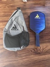 JOOLA Astro Pickleball Paddle with Sling Carry Bag Gray/Black