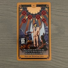 Marvel Heroclix X of Swords Six of Pentacles Tarot Card