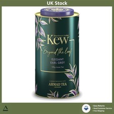 Kew Gardens Elegant Earl Grey Loose Leaf Black Tea Caddy 100g