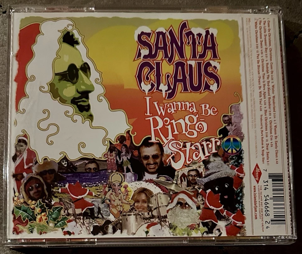 I Wanna Be Santa Claus by Ringo Starr (CD, 1999, Mercury) - Imagem 3 de 3