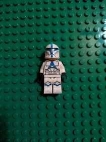 LEGO Star Wars Minifigure Clone Trooper Phase 1 Lieutenant 75085 Printed Legs