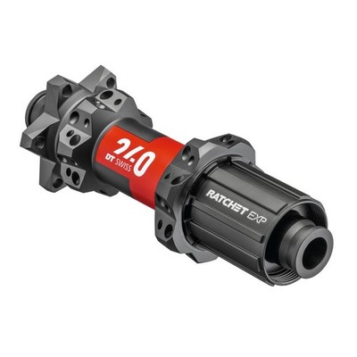 DT Swiss Hinterrad-Nabe 240EXP MTB DB Straightp 157/12 TA Boost+, 28 L.,IS 6-b. 