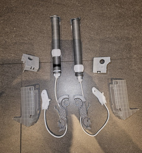 Bosch Siemens Neff Türfeder Set Geschirrspüler mit Seilzug u. Befestigungsteilen