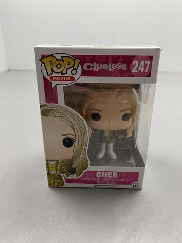 Funko Pop Movies Clueless Cher 247 Vinyl Figure Yellow Outfit Standard Boxed