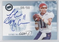 2004 Press Pass Auto Blue 8/50 Luke McCown Auto 0v1