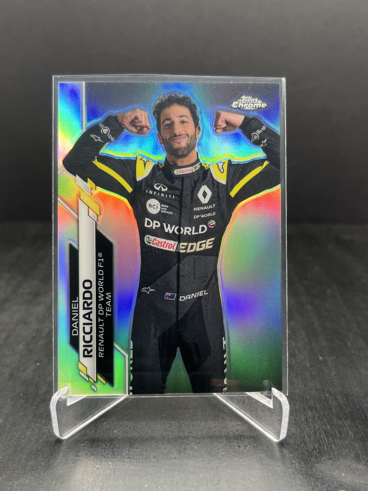 2020 Topps Chrome Formula 1 F1 Daniel Ricciardo Portrait Refractor #9 (A)