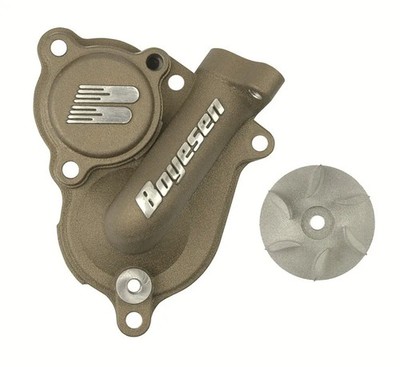 BOYESEN Wasserpumpenabdeckung mit Laufrad für KAWASAKI KX 100 (KX100D) 2001-13