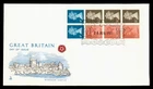 DR WHO 1981 GB FDC QEII BLOCK MERCURY CACHET M72351