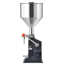 Manual Paste Liquid Filling Machine, 5-50ml Bottle Filler, Adjustable Bottle