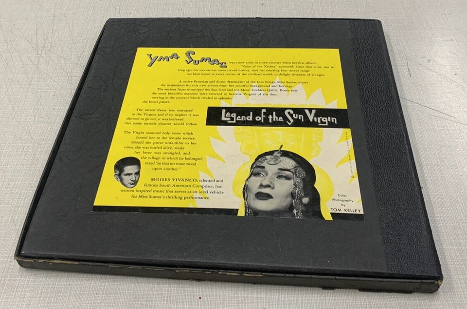 Yma Sumac Legend Of Sun Virgin Capitol Records DDN-299 1952 4 Disc Box Set EX/EX - Image 3 of 4