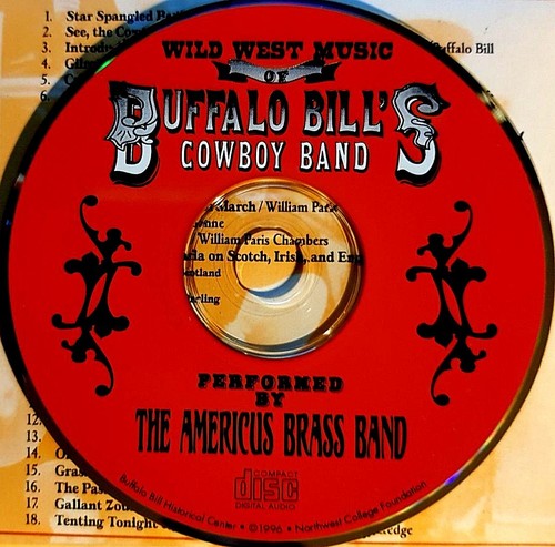 AMERICUS BRASS BAND - Wild West Music Of Buffalo Bill's Cowboy Band - CD Mint - Picture 3 of 4