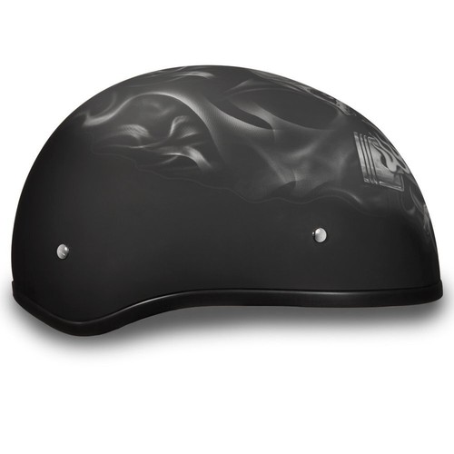 Daytona Helmets Half Skull Cap Motorcycle Helmet DOT Approved [Pistons Skul... - Bild 5 von 9