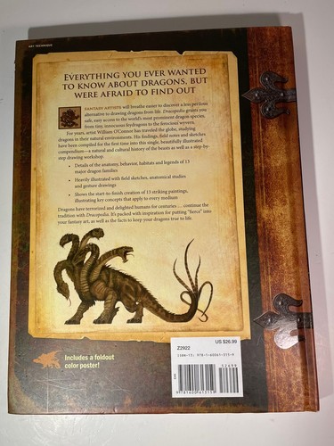 Dracopedia: A Guide to Drawing the Dragons of the World by William O'Connor - Foto 9 di 24