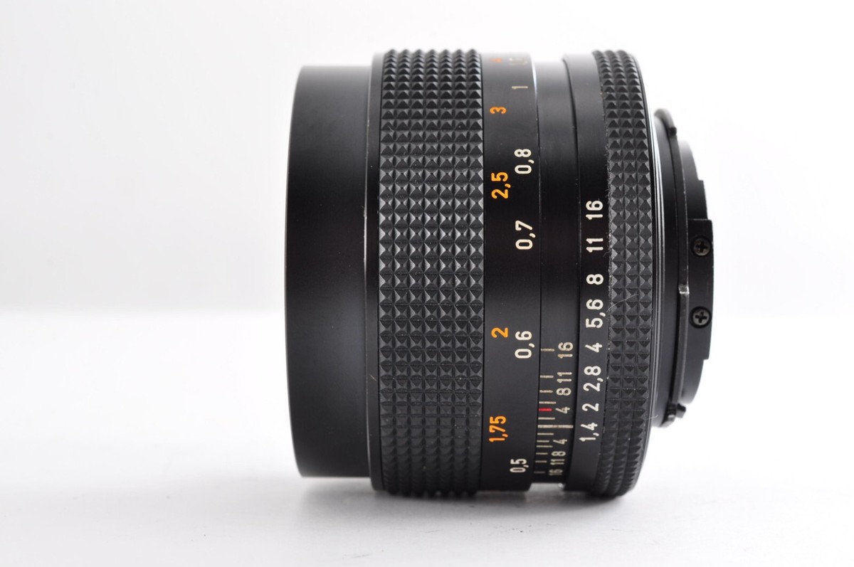 CONTAX Planar 50 1.4 T＊ Contax 50mm F/1.4 Planar T* C/Y Mount Lens {55}