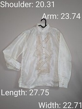 Filipino barong tagalog Traditional Chinese Collar Imported From Philippines