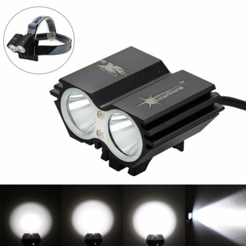 SolarStorm 8000lm 2x LED Bicicleta Lámpara Bicicleta Faro Antorcha Ciclismo - Imagen 8 de 16