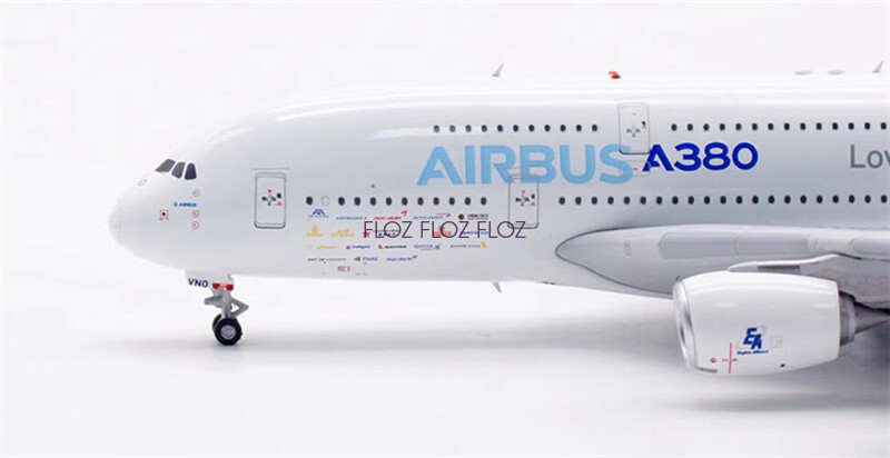 航空機・ヘリコプター AIRBUS A380 Love at first flight 1/400 for Aviation for Airbus A380 F-WWDD Love at first flight 1