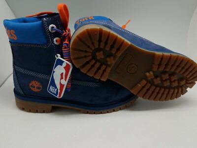 Timberland Premium NBA New York Knicks Boots Men's/boys Size 5. A3198 A246V | eBay