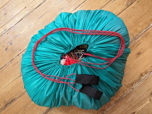 Pack Fix in 8sec, pack, ultra, lighter, Schnellpacksack, paraglider, fly, WARZOG - Bild 20 von 24