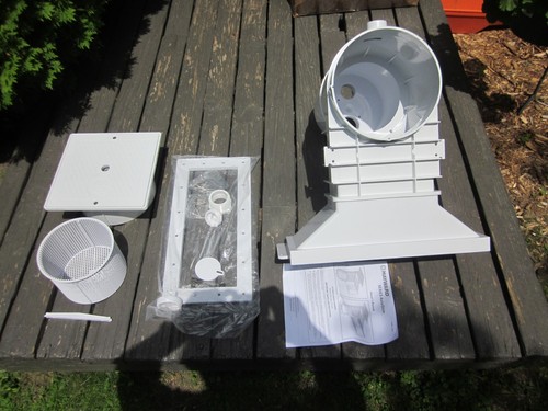 Skimmer, Hayward Wide Trak Auto-Skim SP10852OM, 1-1/2"fpt, bündig außen Mnt