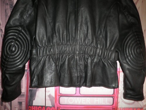 3/4 CUERO LOUIS MOTO PIEL VINTAGE CHAQUETA MOTORISTA LEATHER JACKET RIDERS- 42 - Imagen 2 de 8